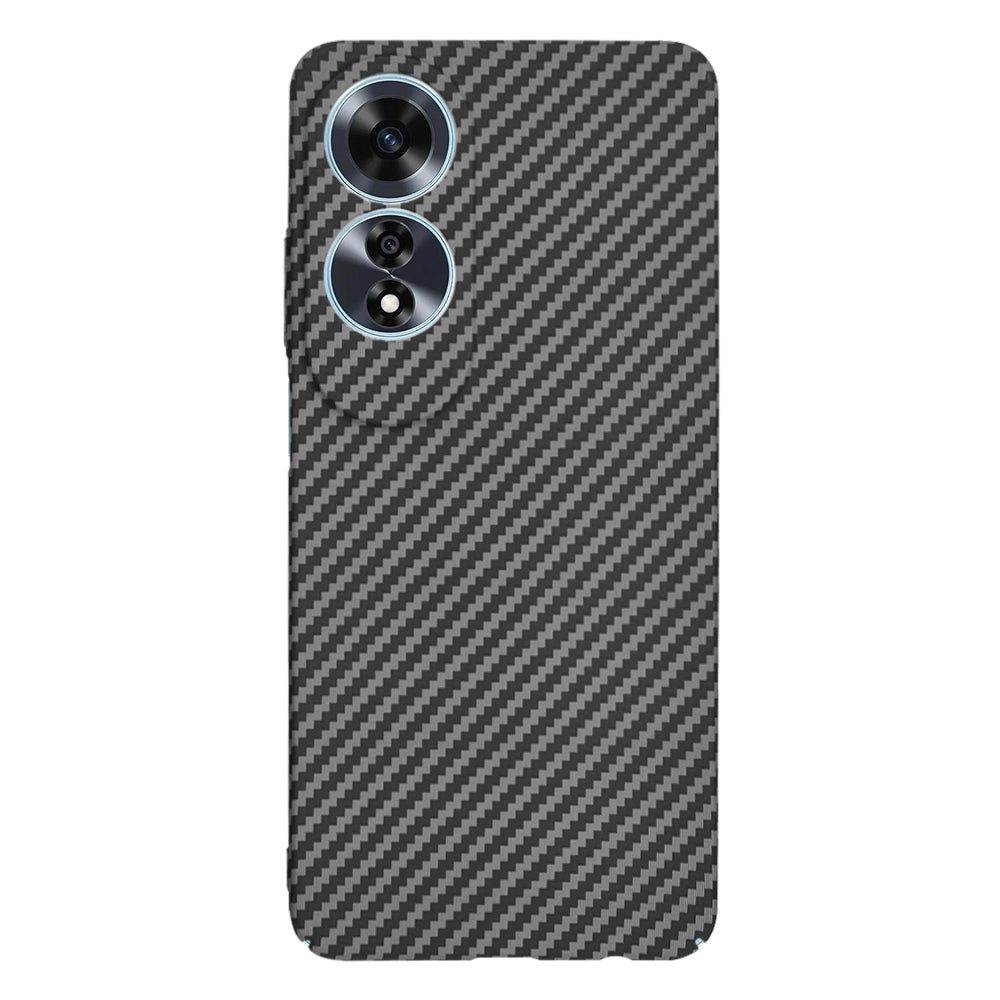 Kuori Oppo A60:lle, Techsuit, Carbonite FiberShell, Musta