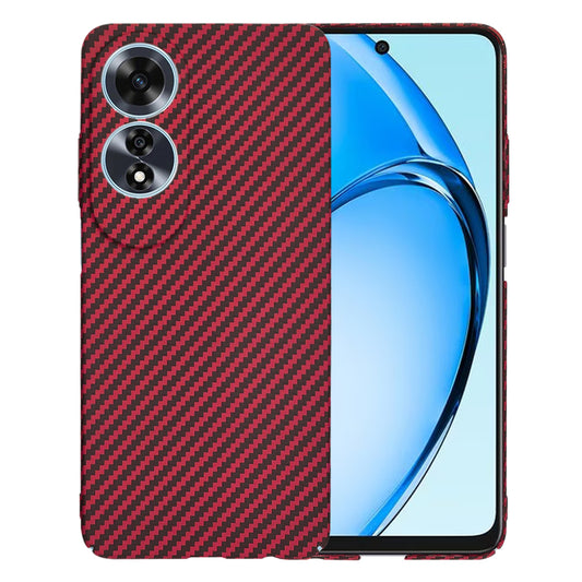 Kuori Oppo A60:lle, Techsuit, Carbonite FiberShell, Punainen