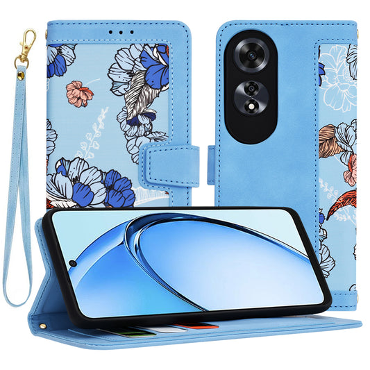 Kuori Oppo A60:lle, Techsuit, FlipCraft, Sininen