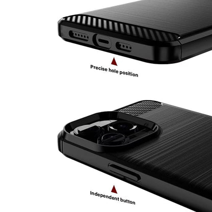 Kuori Oppo A6k 4G / A6x 4G / A6x / A6 4G:lle, Techsuit, Hiili, Sininen