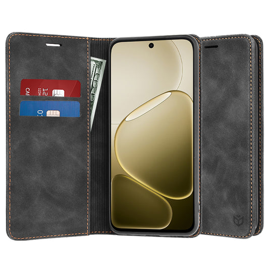 Kotelo Oppo A6k 4G / A6x 4G / A6x / A6 4G, Techsuit, Confy, Musta
