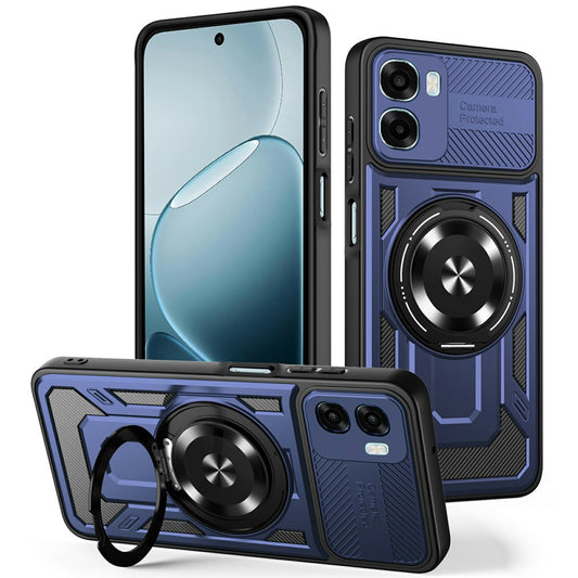 Kuori Oppo A6k 4G / A6x 4G / A6x, Techsuit, RuggedCam, Sininen