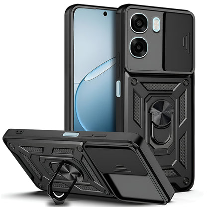 Kotelo Oppo A6x 4G / A6x, Techsuit, CamShield, Musta