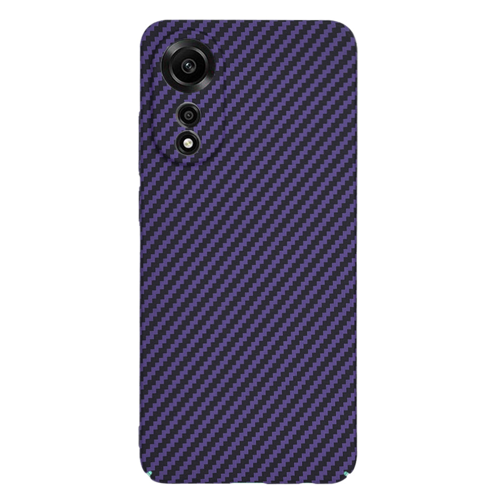 Kuori Oppo A78 4G:lle, Techsuit, Carbonite FiberShell, Violetti