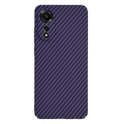 Kuori Oppo A78 4G:lle, Techsuit, Carbonite FiberShell, Violetti
