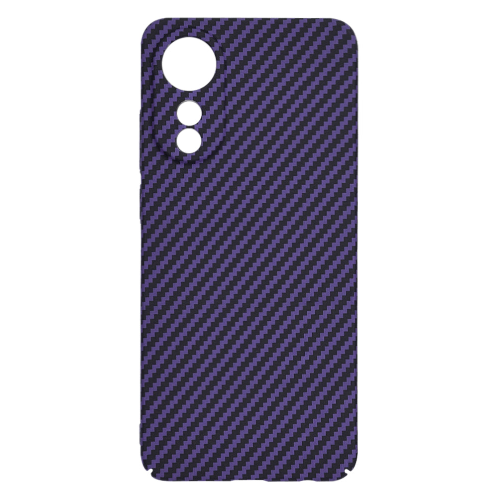Kuori Oppo A78 4G:lle, Techsuit, Carbonite FiberShell, Violetti