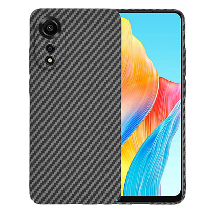 Kuori Oppo A78 4G:lle, Techsuit, Carbonite FiberShell, Musta