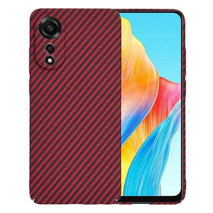Kuori Oppo A78 4G:lle, Techsuit, Carbonite FiberShell, Punainen
