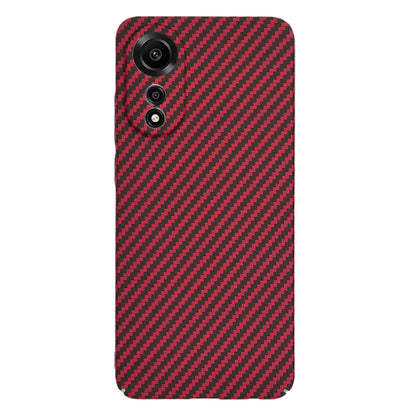 Kuori Oppo A78 4G:lle, Techsuit, Carbonite FiberShell, Punainen