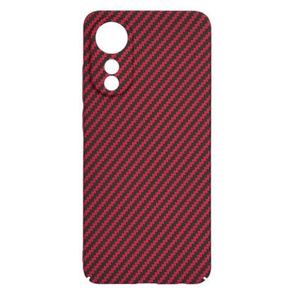 Kuori Oppo A78 4G:lle, Techsuit, Carbonite FiberShell, Punainen