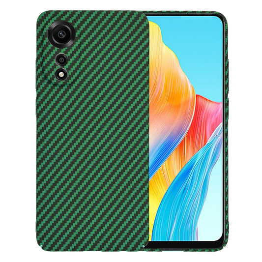 Kuori Oppo A78 4G:lle, Techsuit, Carbonite FiberShell, Vihreä