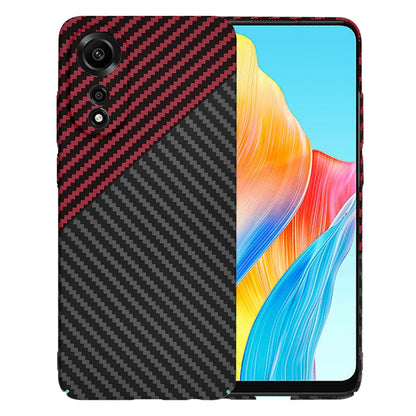 Kuori Oppo A78 4G:lle, Techsuit, Carbonite FiberShell, Musta Punainen