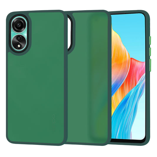 Kuori Oppo A78 4G:lle, Techsuit, HaloFrost, Vihreä