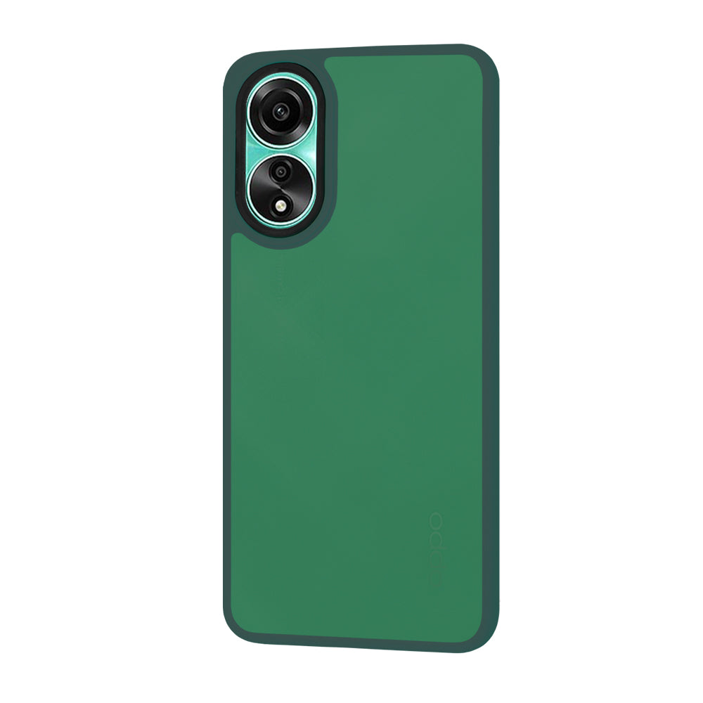 Case for Oppo A78 4G, Techsuit, HaloFrost, Green