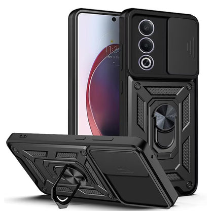 Kuori Oppo A80:lle, Techsuit, CamShield, Musta