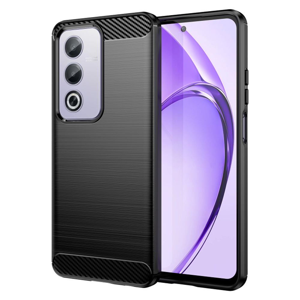 Kuori Oppo A80:lle, Techsuit, Hiili, Musta