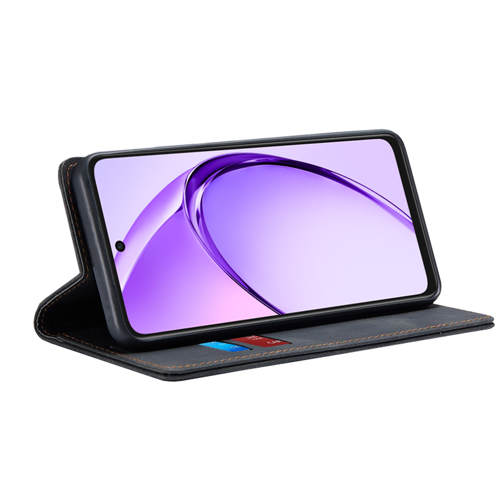 Kotelo Oppo A80:lle, Techsuit, Confy, Musta