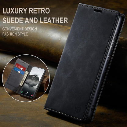 Kotelo Oppo A80:lle, Techsuit, Confy, Musta