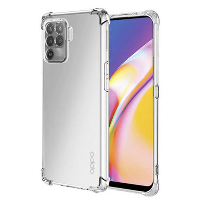 Kuori Oppo A94 / Reno5 Lite -puhelimelle, Techsuit, Iskunkestävä Kirkas, Läpinäkyvä