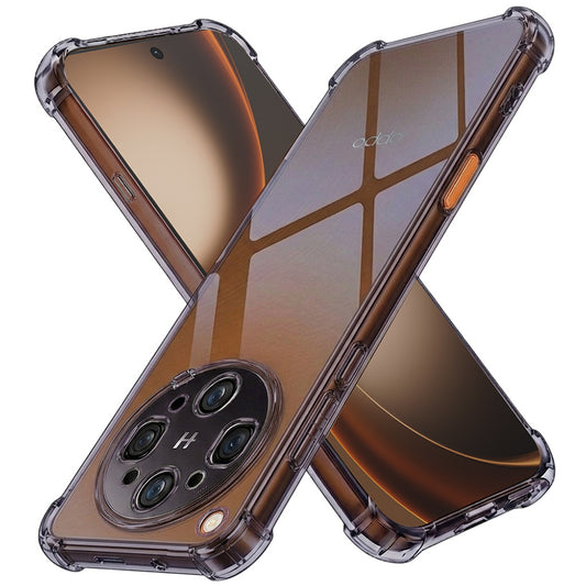 Kuori Oppo Find X9 Ultra -puhelimelle, Techsuit, Iskunkestävä Kirkas, Savunvärinen
