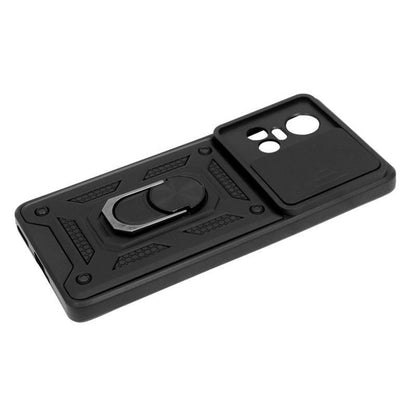 Kuori Oppo Reno10 / Reno10 Pro, Techsuit, CamShield, Musta