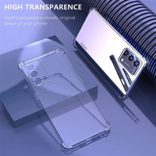 Kuori Oppo Reno10 / Reno10 Pro -puhelimelle, Techsuit, Iskunkestävä Kirkas, Läpinäkyvä