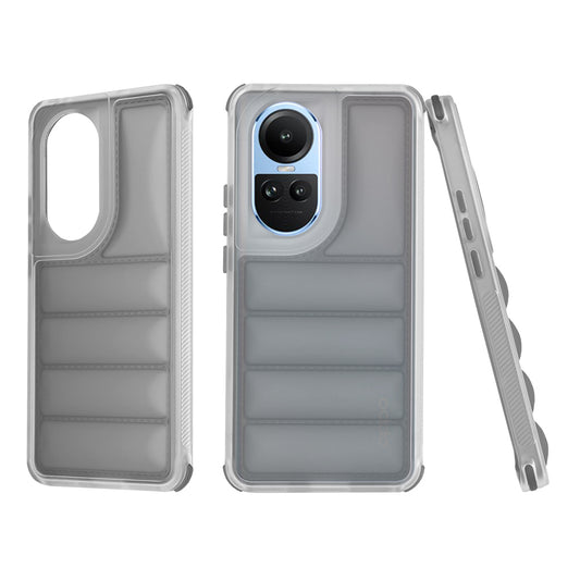 Kuori Oppo Reno10 / Reno10 Pro -puhelimelle, Techsuit, Wave Shield, Musta