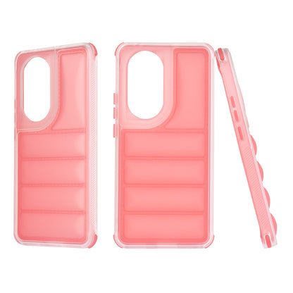 Case for Oppo Reno10 / Reno10 Pro, Techsuit, Wave Shield, Red