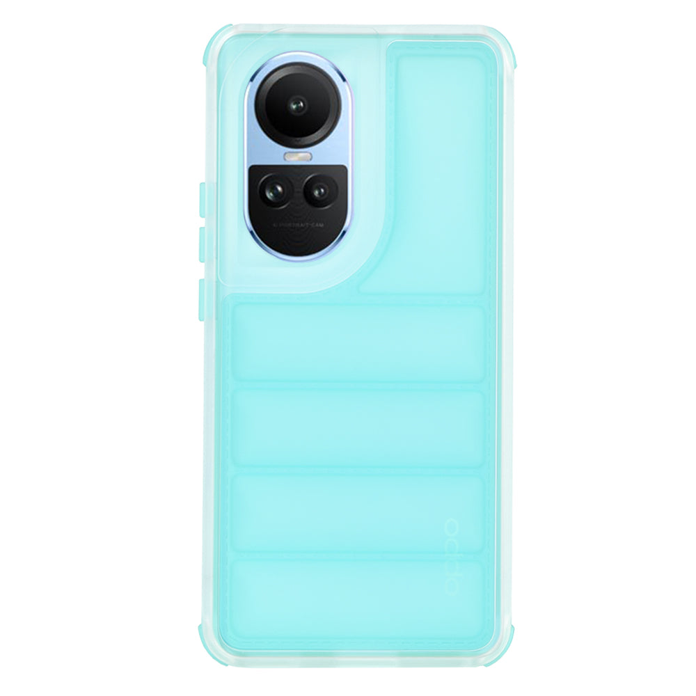 Case for Oppo Reno10 / Reno10 Pro, Techsuit, Wave Shield, Turquoise