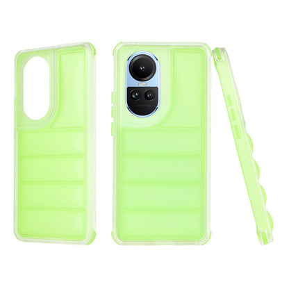 Case for Oppo Reno10 / Reno10 Pro, Techsuit, Wave Shield, Green