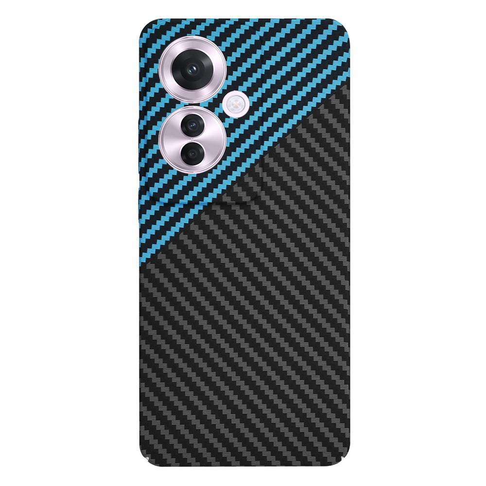 Kuori Oppo Reno11 F:lle, Techsuit, Carbonite FiberShell, Musta Bleu