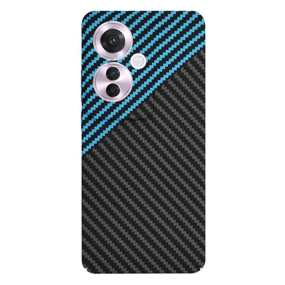 Kuori Oppo Reno11 F:lle, Techsuit, Carbonite FiberShell, Musta Bleu
