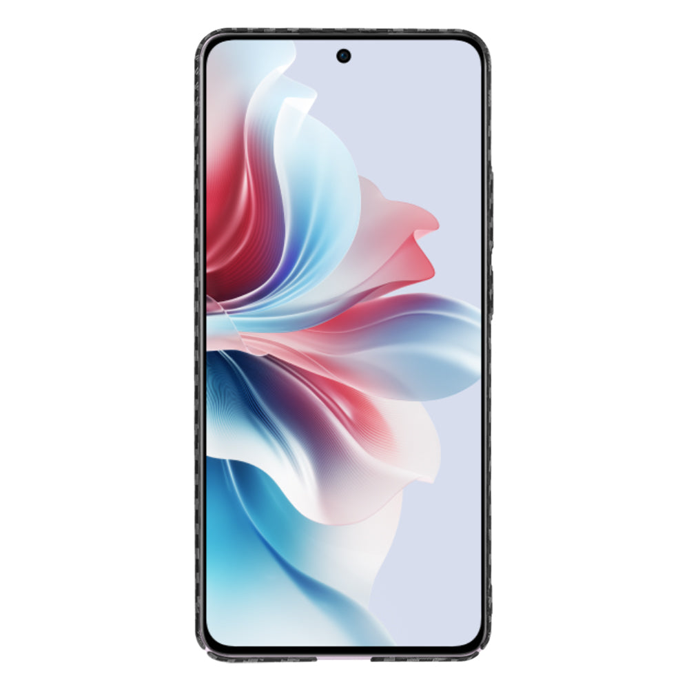 Kuori Oppo Reno11 F:lle, Techsuit, Carbonite FiberShell, Musta