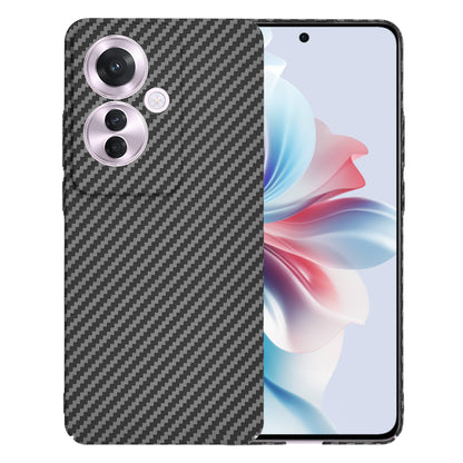 Kuori Oppo Reno11 F:lle, Techsuit, Carbonite FiberShell, Musta