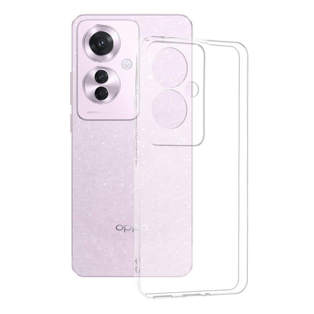 Kuori Oppo Reno11 F:lle, Techsuit, Kirkas, Läpinäkyvä
