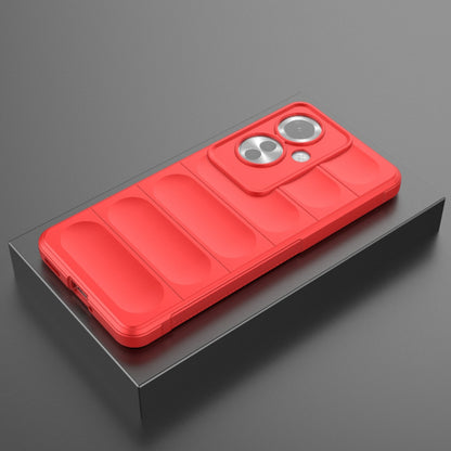 Case for Oppo Reno11 F, Techsuit, Magic Shield, Red
