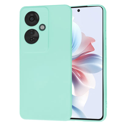 Kuori Oppo Reno11 F:lle, Techsuit, SoftFlex, Turkoosi