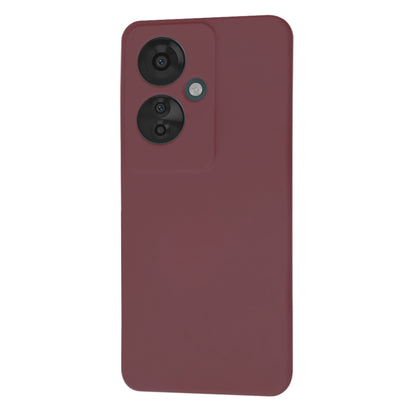 Kuori Oppo Reno11 F:lle, Techsuit, SoftFlex, Viininpunainen