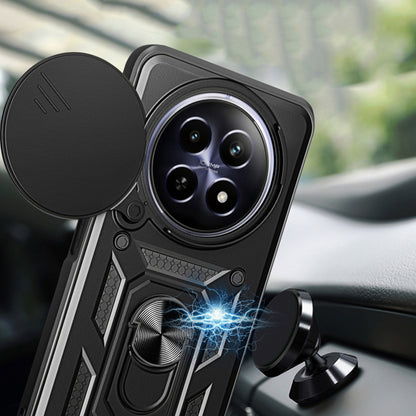 Kuori Oppo Reno12 FS 5G / Reno12 FS 4G / Reno12 F 4G / Reno12 F, Techsuit, CamShield, Vaaleanpunainen