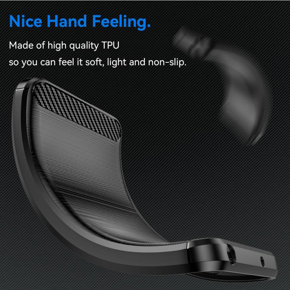 Kuori Oppo Reno12 FS 5G / Reno12 FS 4G / Reno12 F 4G / Reno12 F, Techsuit, Hiili, Musta