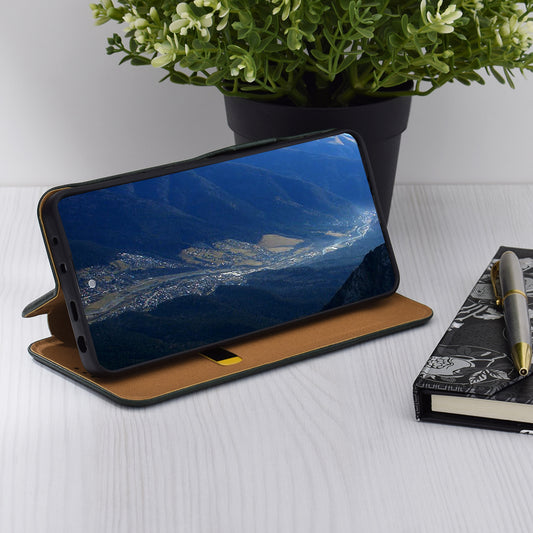 Kotelo Oppo Reno12 FS 5G / Reno12 FS 4G / Reno12 F 4G / Reno12 F, Techsuit, Safe Wallet Plus, Vihreä