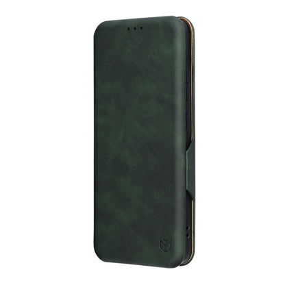 Kotelo Oppo Reno12 FS 5G / Reno12 FS 4G / Reno12 F 4G / Reno12 F, Techsuit, Safe Wallet Plus, Vihreä