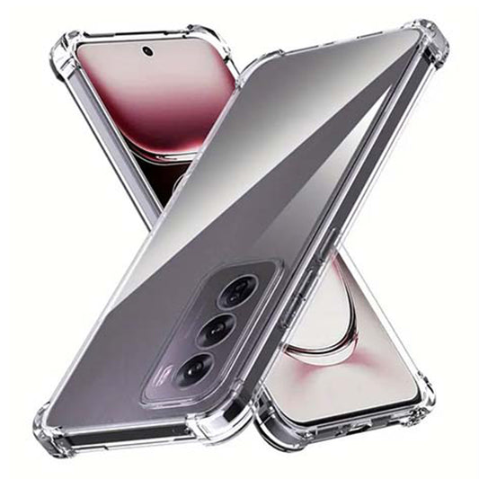 Kuori Oppo Reno12 Pro:lle, Techsuit, Iskunkestävä Kirkas, Läpinäkyvä