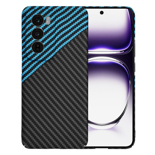 Kuori Oppo Reno12:lle, Techsuit, Carbonite FiberShell, Musta Bleu