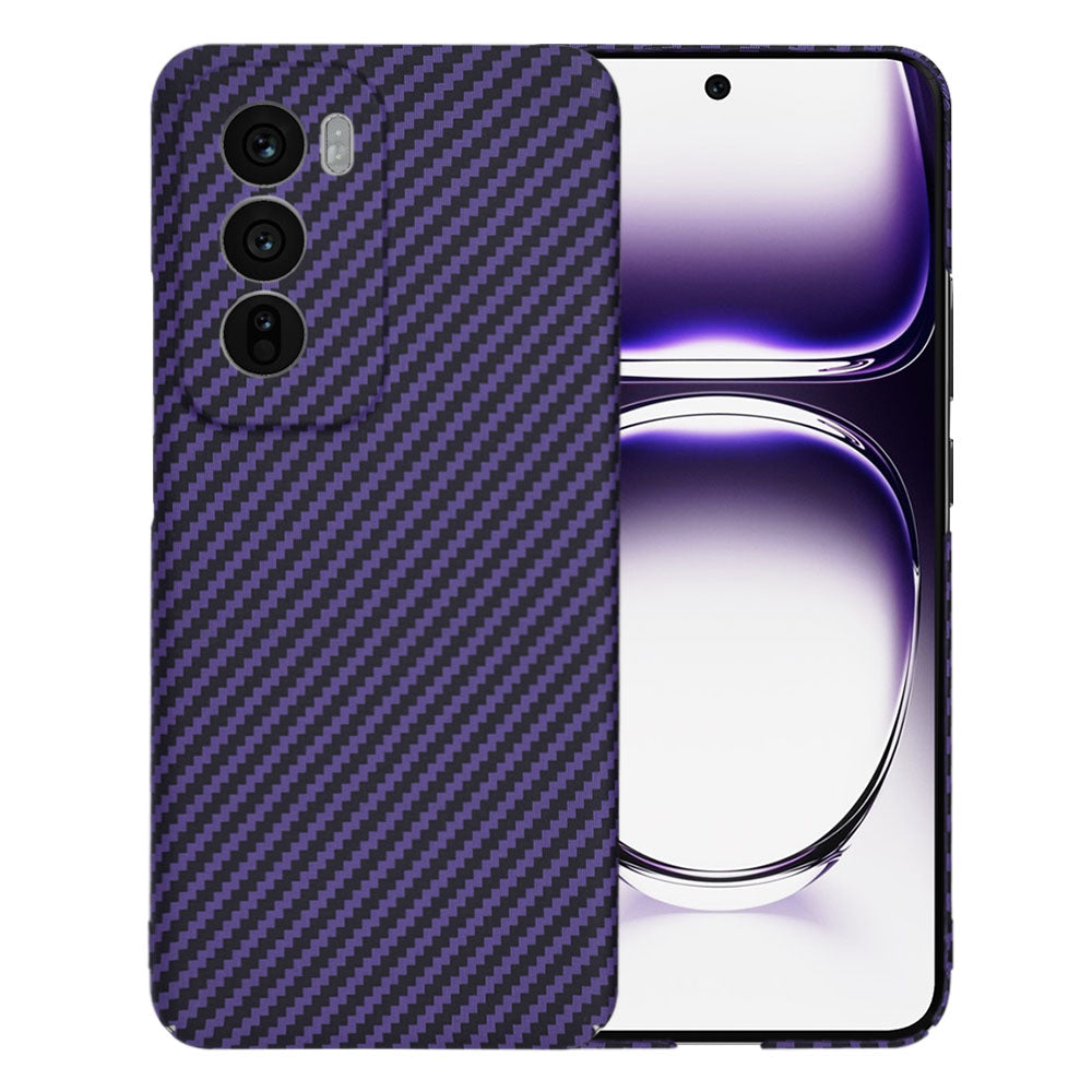 Case for Oppo Reno12, Techsuit, Carbonite FiberShell, Purple