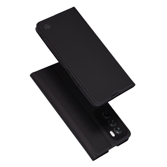 Kuori Oppo Reno12:lle, Techsuit, Magskin Book, Musta