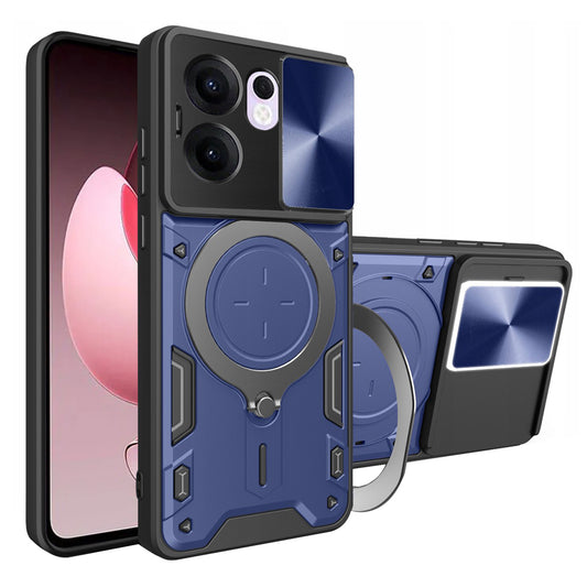 Kuori Oppo Reno13 FS 5G / Reno13 F 4G / Reno13 F, Techsuit, CamGuard Pro, Sininen