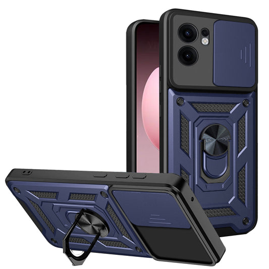 Kuori Oppo Reno13 FS 5G / Reno13 F 4G / Reno13 F, Techsuit, CamShield, Sininen