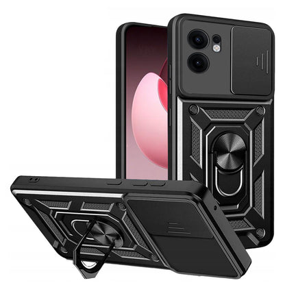 Kuori Oppo Reno13 FS 5G / Reno13 F 4G / Reno13 F, Techsuit, CamShield, Musta