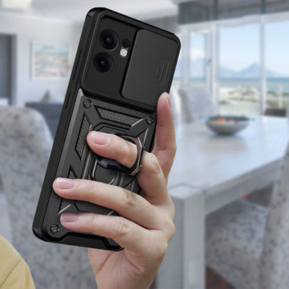 Kuori Oppo Reno13 FS 5G / Reno13 F 4G / Reno13 F, Techsuit, CamShield, Vihreä